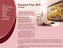 Tablet Screenshot of fryeurology.com